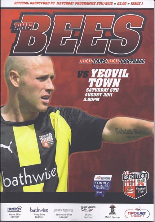 Brentford FC v Yeovil Town FC